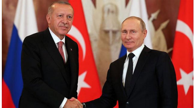 Erdoğan ile Putin Kovid-19'a karşı iş birliğini görüştü
