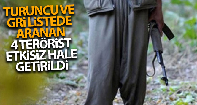 Siirt ve Faraşin'de etkisiz hale getirilen toplam 7 teröristten 4’ünün kimliği belli oldu