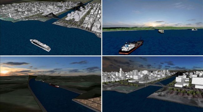 Son dakika... Kanal İstanbul'un güzergahı belli oldu