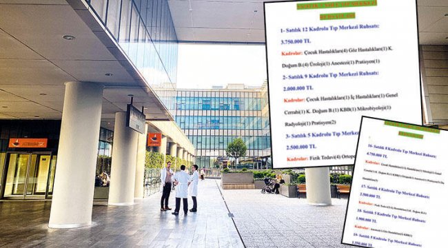 Hastane ruhsatları taksi plakalarıyla yarışıyor: Sahibinden satılık hastane ruhsatı