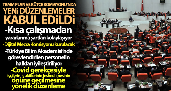 İşsizlik Sigortası Kanunu’nda değişiklik teklifi Plan ve Bütçe Komisyonu’nda kabul edildi