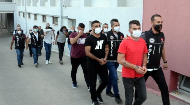 Uyuşturucu operasyonuna 14 tutuklama