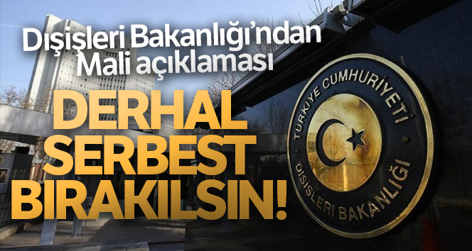 Dışişleri Bakanlığı’ndan Mali açıklaması