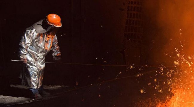 Küresel ham çelik üretimi temmuzda yüzde 2,5 gerilerken Türkiye'nin üretimi arttı