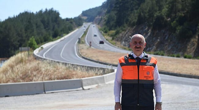 Türkiye'nin bölünmüş yol ağı 27 bin kilometreyi aştı