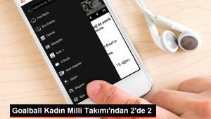Goalball Kadın Milli Takımı'ndan 2'de 2