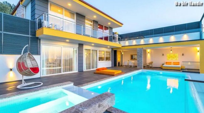 Kiralık villalar konforlu bir tatil sunuyor