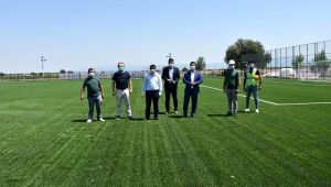 Manisa'da amatör kulüplere saha desteği