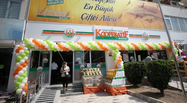 Tarım Kredi Kooperatif Marketlerin 500'üncü şubesi açıldı