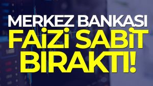 Merkez Bankası yılın ilk faiz kararını açıkladı