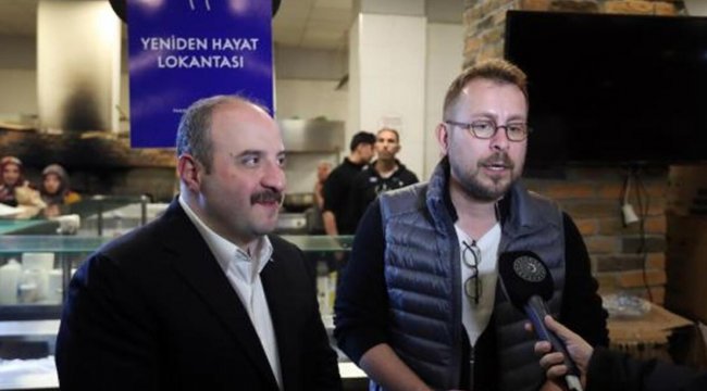 Bakan Varank, Elbistan’da depremzedeleri ziyaret etti