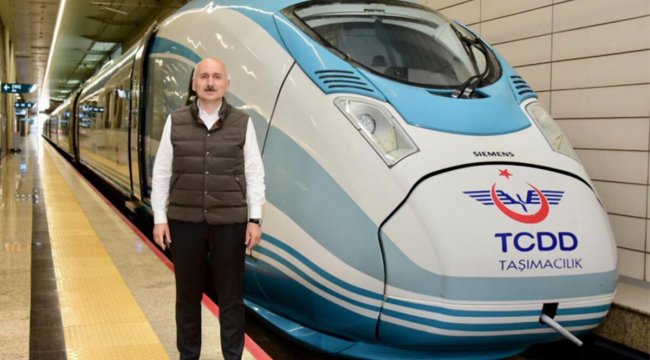 Bakan Karaismailoğlu: Samsun-Sarp hızlı tren hattında hızlı adım atacağız