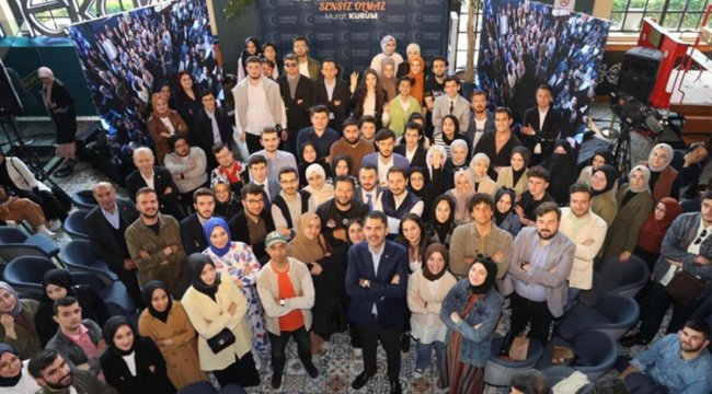 Bakan Kurum üniversite öğrencileriyle bir araya geldi
