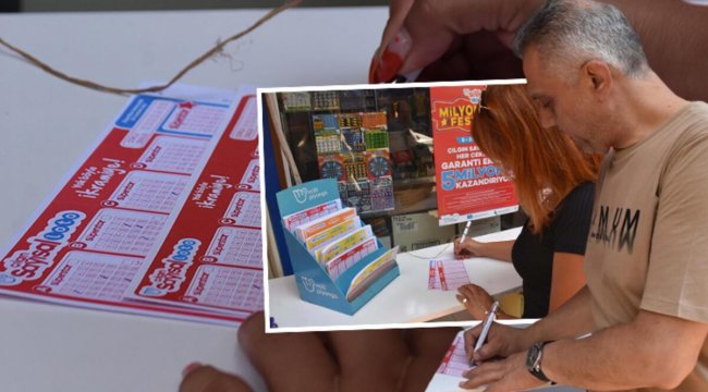 İzmir'de 6 buçuk milyon lira kazandığını Çılgın Sayısal Loto bayisinde öğrendi