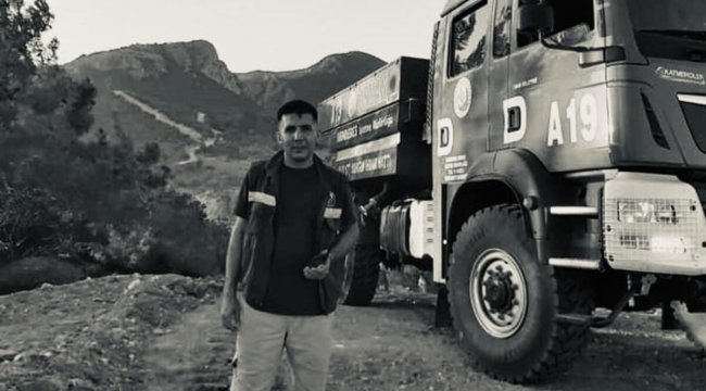 Menderes'teki yangında şehit oldu! Bakan taziye mesajı yayımladı