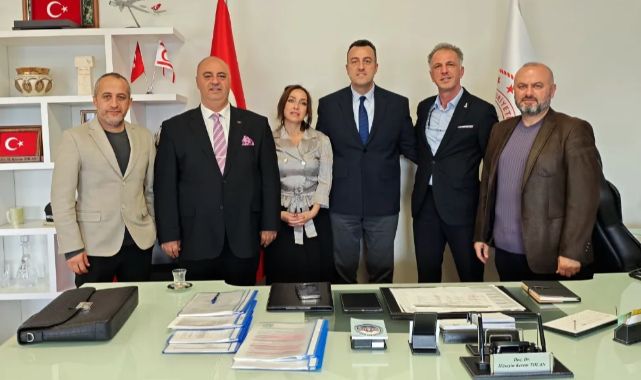 Gazetecilerden Doç. Dr. Hüseyin Kerem Tolan'a ziyaret