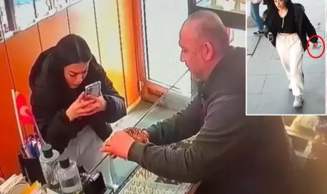 Kuyumcudan 250 bin liralık altın taç çalan kadın: Sevgilim üzülmesin diye yaptım