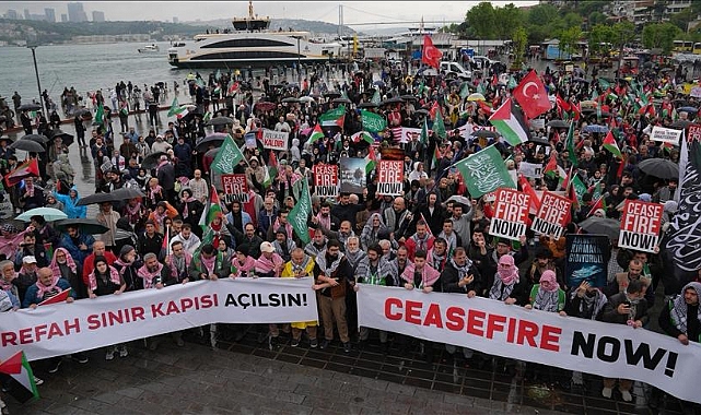 UGASDER, Gazze İçin Üsküdar’da Bir Araya Geldi