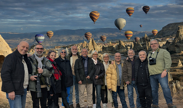 Magazin gazetecileri Kapadokya’da iz bıraktı