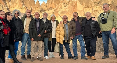 Magazin gazetecileri Kapadokya’da iz bıraktı