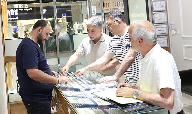 İKO Yönetimi, Kuyumcukent Avm'de Ayar Denetimi Yaptı.